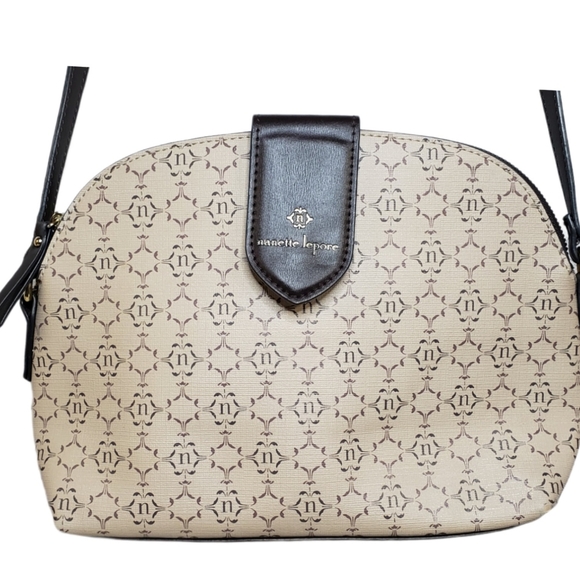 Nanette Lepore Handbags - Nanette Lepore crossbody tan with brown logo n